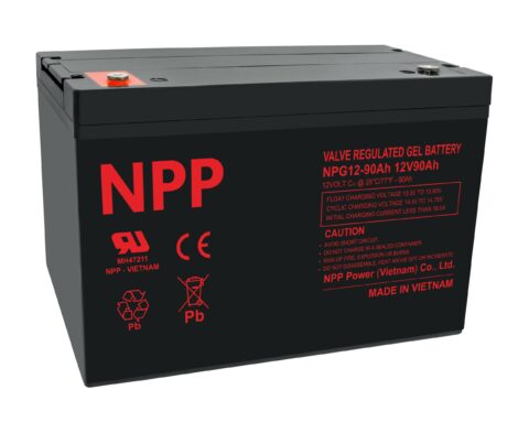 Batteria al gel 12V 90Ah NPP NPG12-90 – ciclo profondo