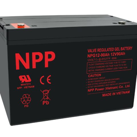 Batteria al gel 12V 90Ah NPP NPG12-90 – ciclo profondo